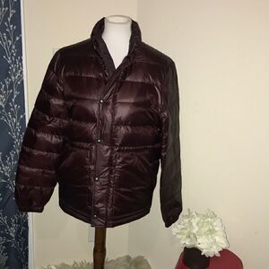 J. Crew Outerwear Down Puffer Jacket Quilted Brown